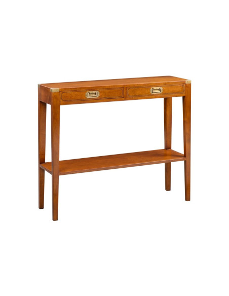 Côté Loges | Console Magellan en bois massif artisanal chic