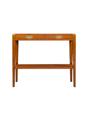 Côté Loges | Console Magellan en bois massif artisanal chic