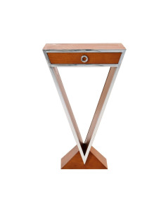 Côté Loges | Console Gatsby 1 tiroir en hévéa artisanal 2