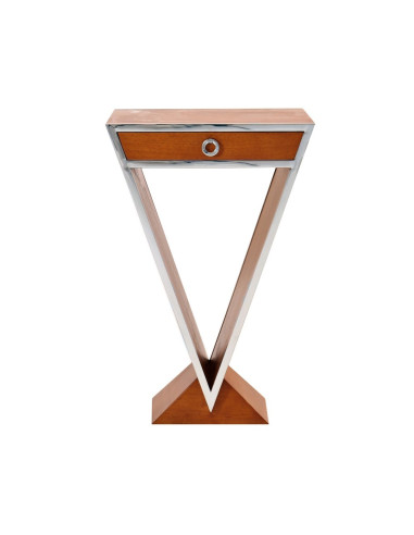 Côté Loges | Console Gatsby 1 tiroir en hévéa artisanal