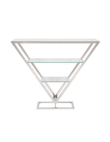 Côté Loges | Console Thales en bois au design épuré