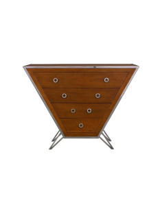 Côté Loges | Commode Gatsby N°2 bois noyer design chic 2