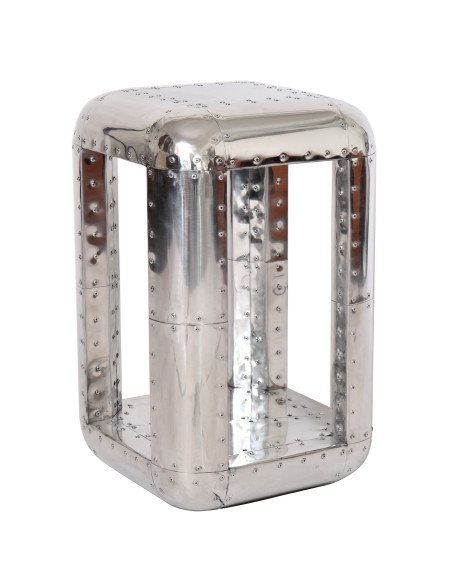 Côté Loges | Table d’appoint DC3 en bois design industriel