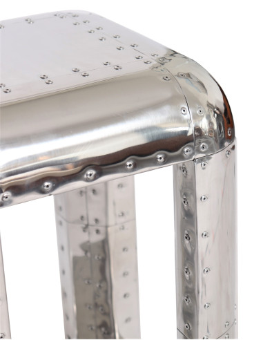 Côté Loges | Table d’appoint DC3 en bois design industriel