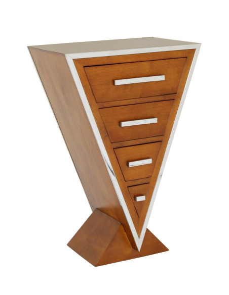 Côté Loges | Petite commode Gatsby en bois d'hévéa