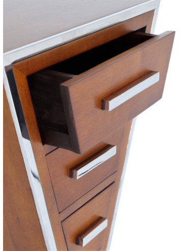 Côté Loges | Petite commode Gatsby en bois d'hévéa