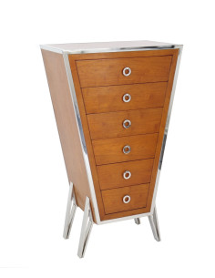 Côté Loges | Chiffonnier Gatsby en bois de noyer élégant