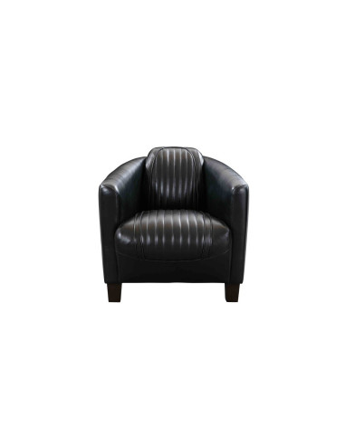 Côté Loges | Fauteuil N°1 Sport en cuir style racing chic