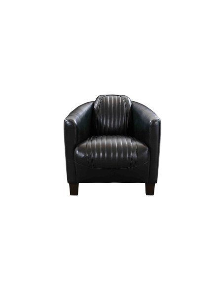 Côté Loges | Fauteuil N°1 Sport en cuir style racing chic
