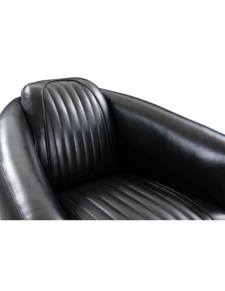 Côté Loges | Fauteuil N°1 Sport en cuir style racing chic