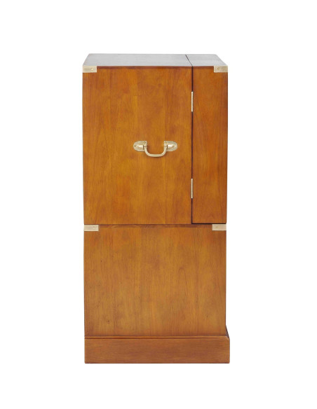 Côté Loges | Bar Magellan n°2 en bois massif et laiton