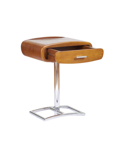 Côté Loges | Chevet Marina 1 tiroir en bois massif design