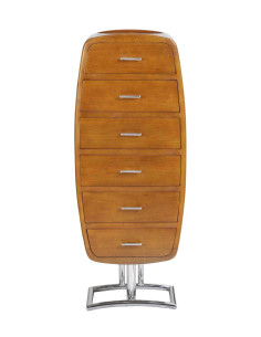 Côté Loges | Chiffonnier Marina en bois et inox design 2