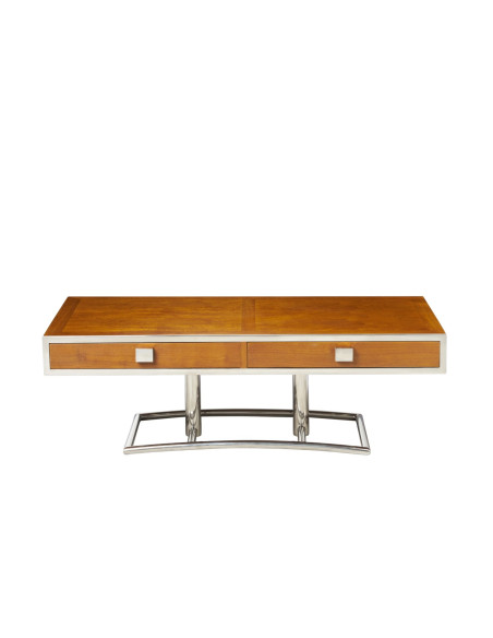 Côté Loges | Table basse Triomphe en bois design élégant