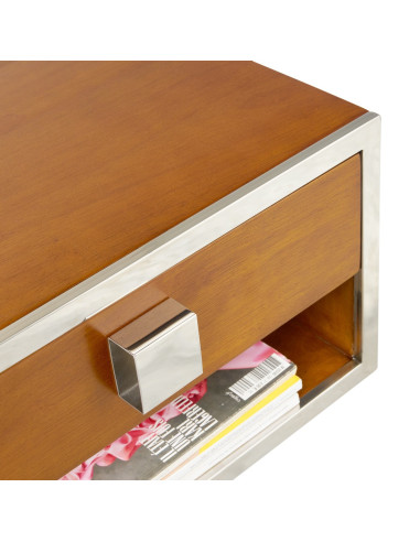 Côté Loges | Chevet Triomphe en bois massif avec 1 tiroir