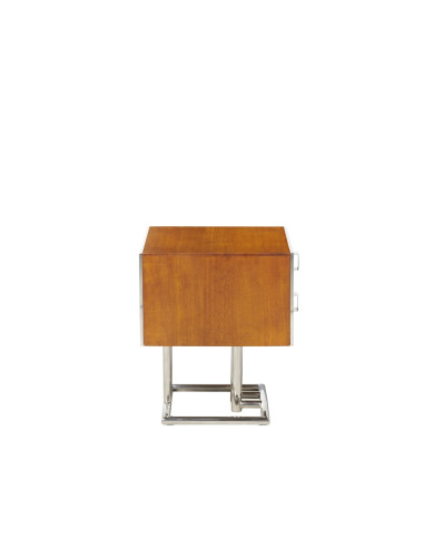 Côté Loges | Chevet Triomphe bois massif avec 2 tiroirs