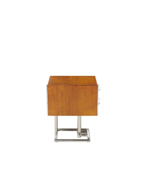 Côté Loges | Chevet Triomphe bois massif avec 2 tiroirs