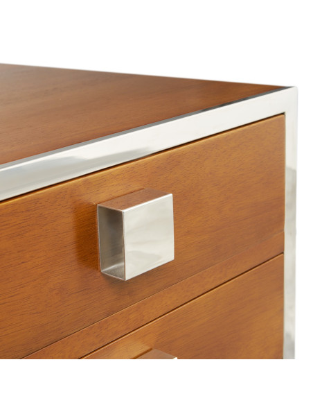 Côté Loges | Chevet Triomphe bois massif avec 2 tiroirs