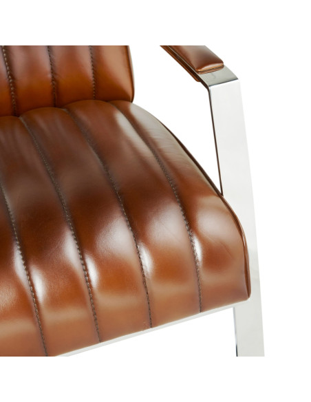 Côté Loges | Fauteuil City n°3 style industriel design