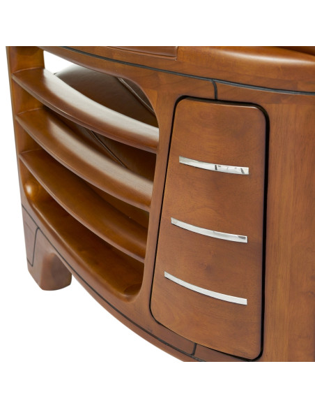 Côté Loges | Canapé Marina 2 places en cuir vintage chic