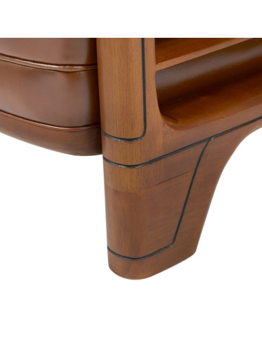 Côté Loges | Canapé Marina 2 places en cuir vintage chic