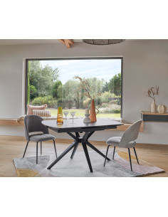 Côté Loges | Table extensible CALI céramique 140 à 200 cm