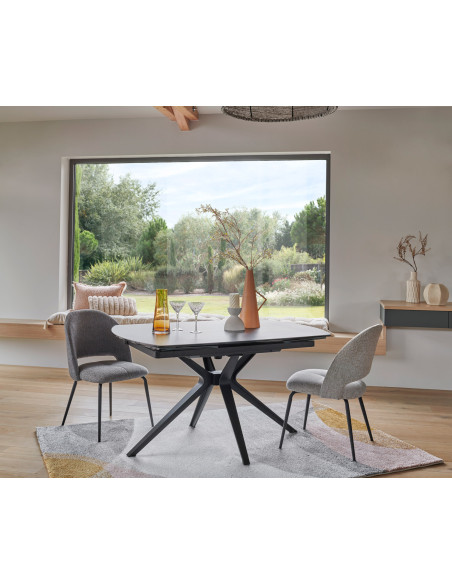 Côté Loges | Table extensible CALI céramique 140 à 200 cm