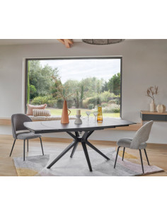 Côté Loges | Table extensible CALI céramique 140 à 200 cm 2