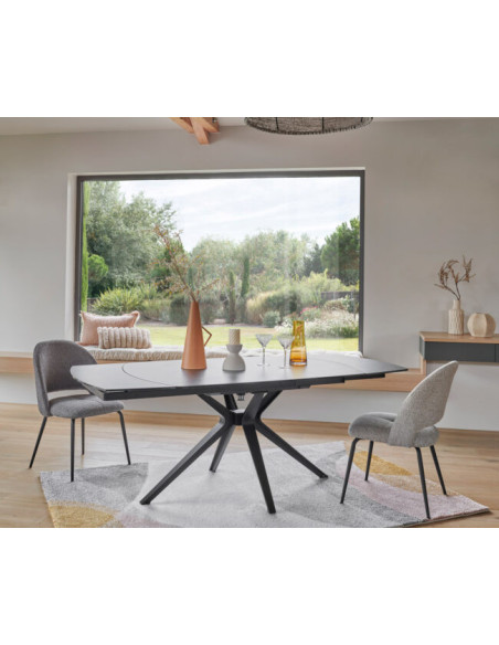 Côté Loges | Table extensible CALI céramique 140 à 200 cm