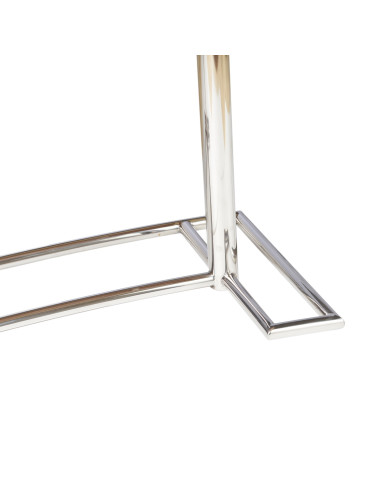 Côté Loges | Bureau Marina en bois design et inox poli