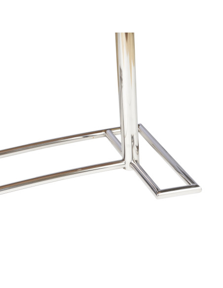 Côté Loges | Bureau Marina en bois design et inox poli