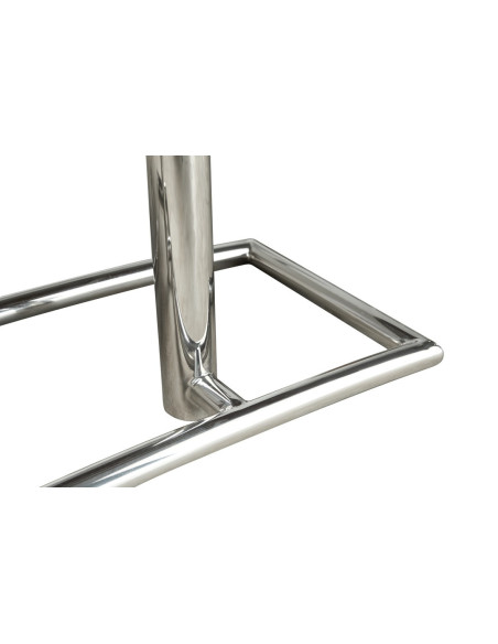 Côté Loges | Bibliothèque Marina bois massif et inox design