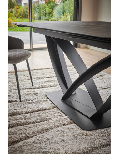 Côté Loges | Table extensible MILAN en céramique 200 à 290 cm
