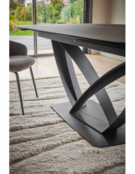 Côté Loges | Table extensible MILAN en céramique 200 à 290 cm