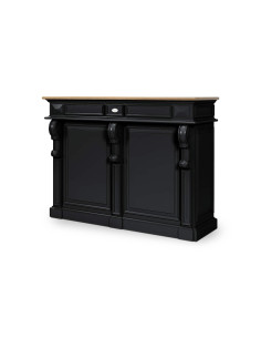 Côté Loges | Bar Marius MM de Kercoet en métal et bois massif