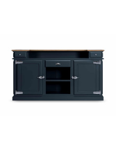 Côté Loges | Comptoir Marius bois massif grand modèle bar 2