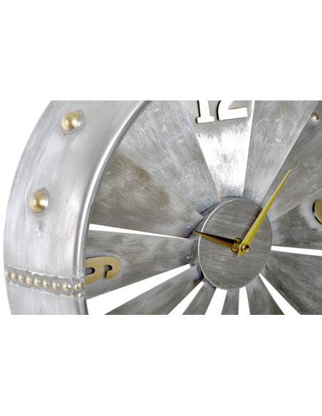 Horloge aviation façon turbine