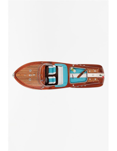 Maquette bateau yacht 87 cm