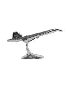 Concorde miniature nickelée – Petit modèle bureau