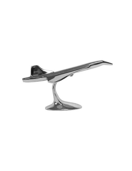 Concorde miniature nickelée – Petit modèle bureau