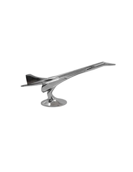 Concorde miniature nickelée – Modèle moyen déco