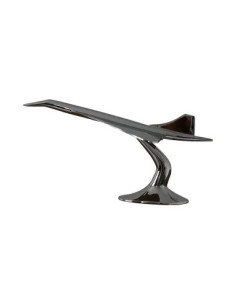 Concorde miniature nickelée – Grand modèle déco