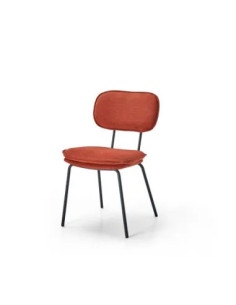 Chaise Honey terracotta | Style chaleureux et confort