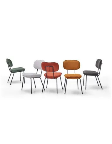 Chaise Honey safran | Couleur éclatante et confort