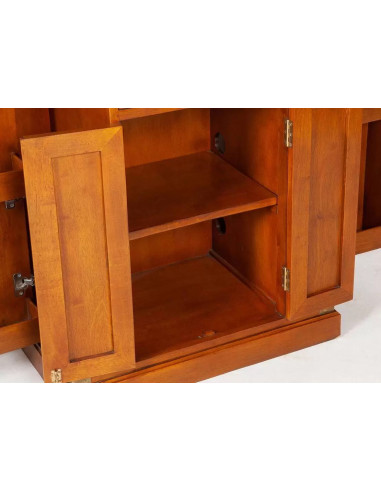 Côté Loges | Bar Magellan N°1 meuble bar en bois chic