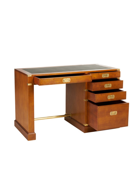 Côté Loges | Bureau Magellan en bois massif artisanal