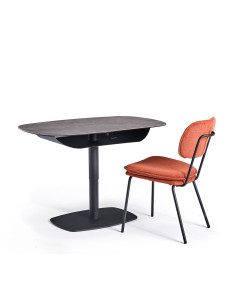 Table basse / Bureau Desk relevable céramique 2