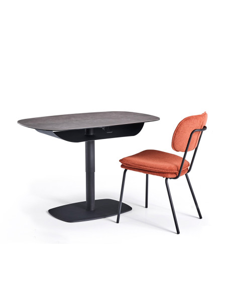 Table basse / Bureau Desk relevable céramique