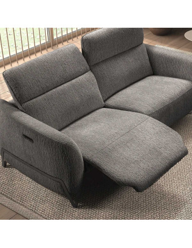 Canapé Relax 3 places Amsterdam gris