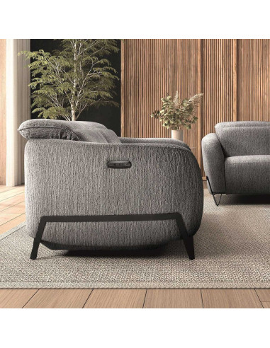 Canapé Relax 3 places Amsterdam gris